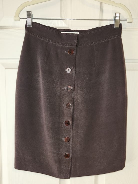 Dana Buchman Dresses & Skirts - 100% Silk Buttoned Skirt Dana Buchman Size 4